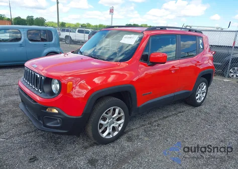 2017 Jeep Renegade Latitude 4X4 из США, поврежденный, VIN ZACCJBBB5HPF98077